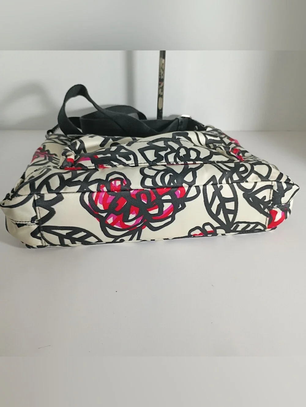 COACH DAISY FLORAL GRAFFITI CROSS BODY PURSE W MATCHING WALLET - Picture 12 of 17